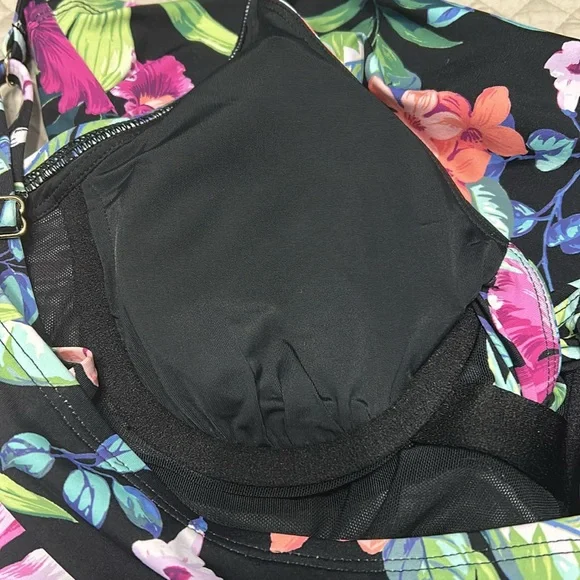 Tommy Bahama Coastal Garden twist front Tankini - Small - New - Picture 7 of 9